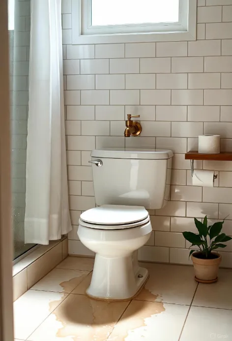 toilet leaking